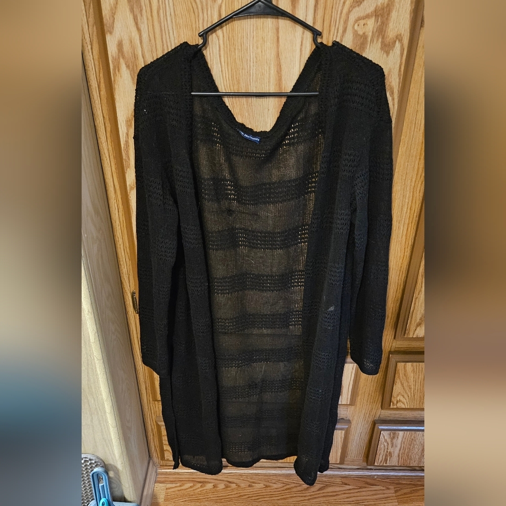 Chic Black Women's Cardigan